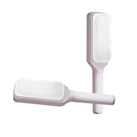 Self Cleaning Hairbrush Women Hair Brush One-key Cleaning Hair Loss Airbag Scalp Massage Comb Anti-Static Hairbrush